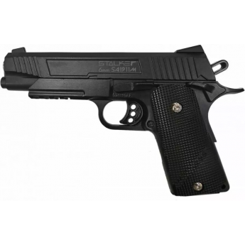 Пистолет STALKER SA1911M Spring 6 мм (аналог Colt1911 Rail) Пистолет STALKER SA1911M Spring 6 мм (аналог Colt1911 Rail)