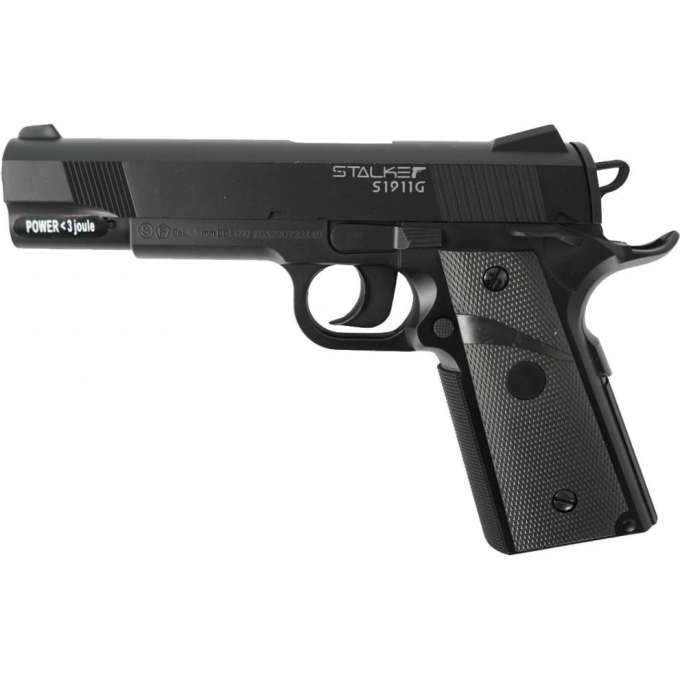 Пневматический пистолет STALKER S1911G 4,5 мм () ST-12051G